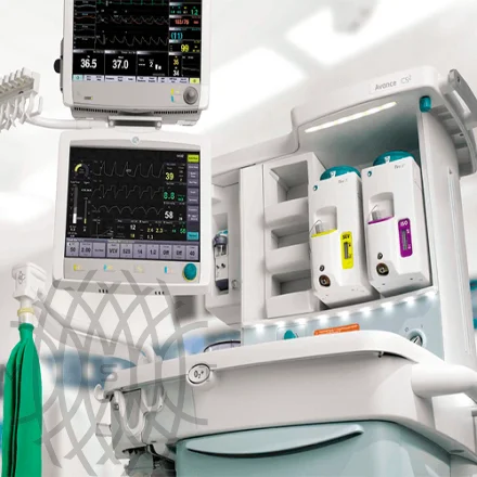 GE Avance CS2 наркозно-дыхательный аппарат